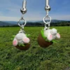 Hase im Blumentopf Ohrringe